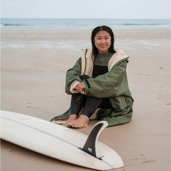 2026 Nyord Primaloft Outdoor Changing Robe ACC0005 - Khaki / Ecru
